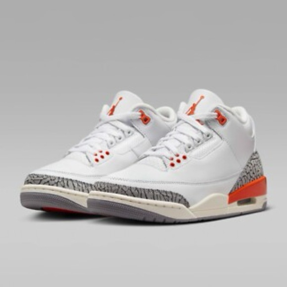 Kids Nike Air Jordan Retro 3 “Georgia Peach Size 2Y